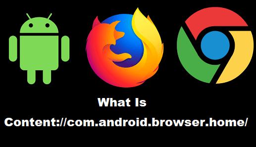 What is Content://com.android.browser.home/