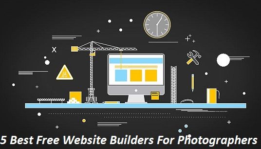 5 Best Free Website Builders For Photographers