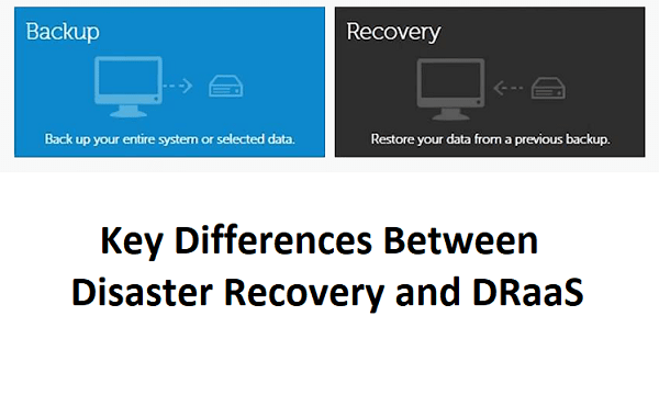 Highlighting the Key Differences between Disaster Recovery and DRaaS