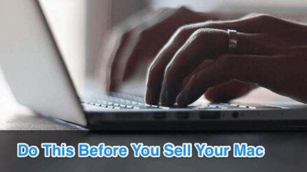 Things to do before selling your Mac