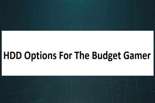An Inkling Of Value: HDD Options For The Budget Gamer