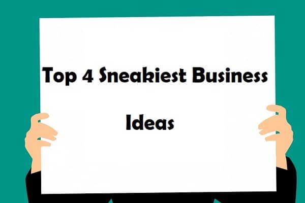 Top 4 Sneakiest Business Ideas For The Upcoming 2021