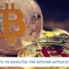 Six Steps to analyse the Bitcoin application