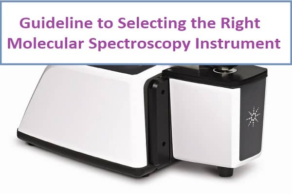 The Go-Getter’s Guideline to Selecting the Right Molecular Spectroscopy Instrument