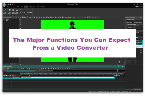 The Major Functions You Can Expect From a Video Converter