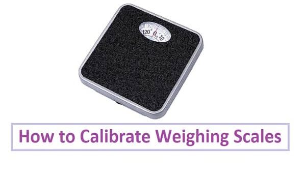 Calibrate Weighing Scales