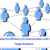 Increase the Efficiency of Communication with the Target Audience