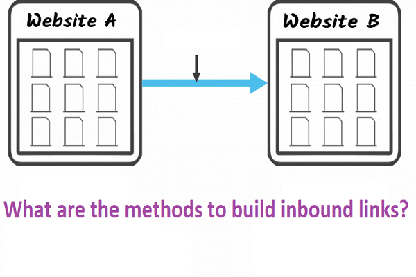 What are the methods to build inbound links?