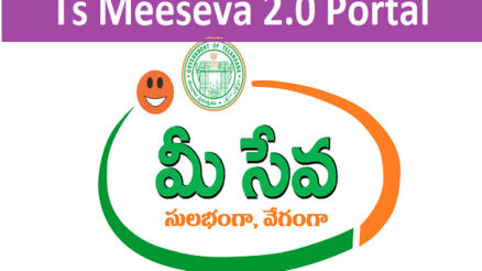 Ts Meeseva 2.0 Portal: Meeseva Online Services, {Login & Registration}