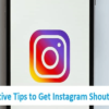 Effective Tips to Get Instagram Shoutouts