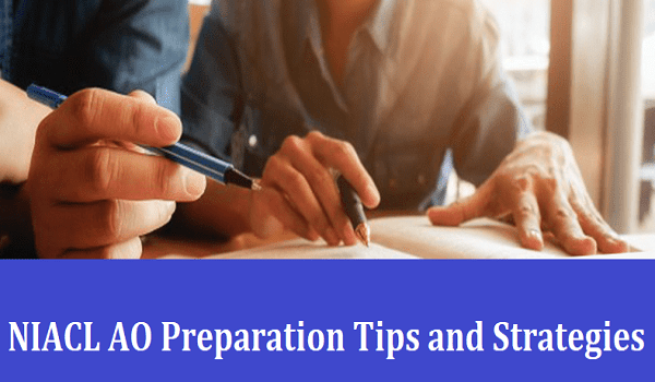 NIACL AO Preparation Tips and Strategies