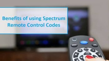 Benefits of using Spectrum Remote Control Codes